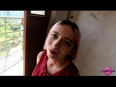 ❤️ Student Sucks a Stranger Sensually in the Backstreet - Face Cumming ❤ Πόρνο ❌️❤
